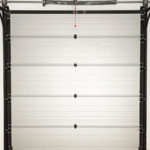 White insulated garage door in Perth